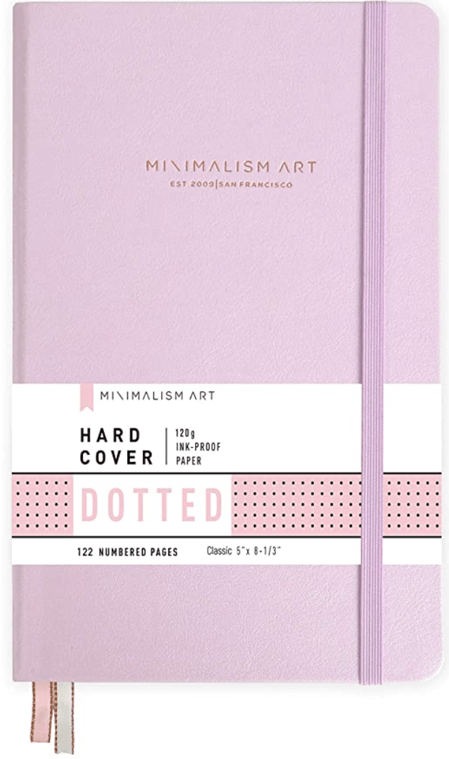 Minimalism Art, Premium Hard Cover Notebook Journal,