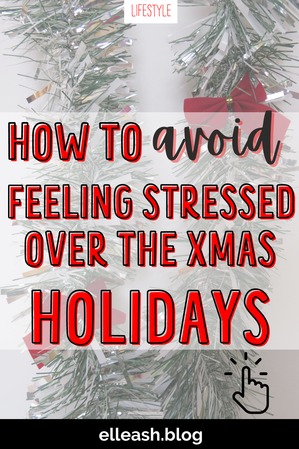 AVOID THE STRESS OF THE HOLIDAYS